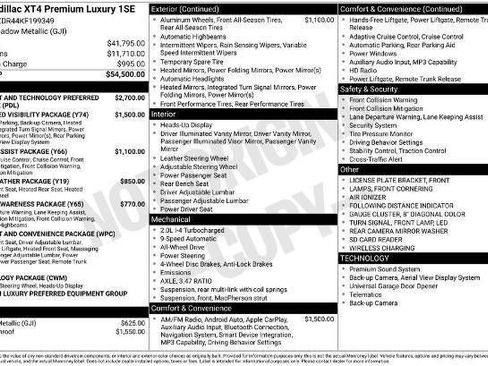 Used 2019 Cadillac XT4 Premium Luxury image 17