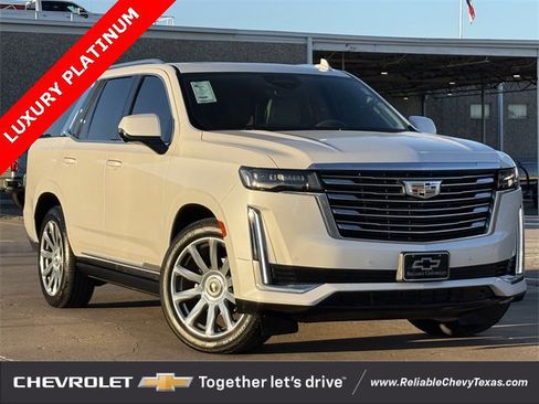 Used 2021 Cadillac Escalade Premium Luxury Platinum image 2