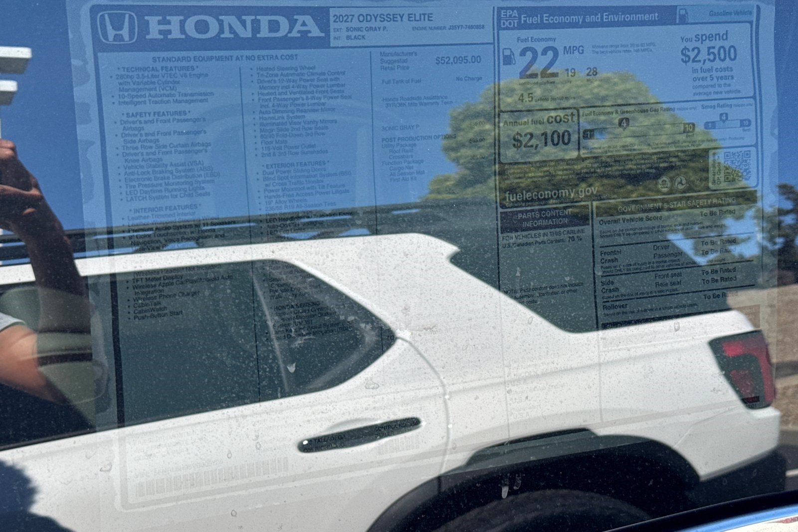 New 2027 Honda Odyssey Elite image 34