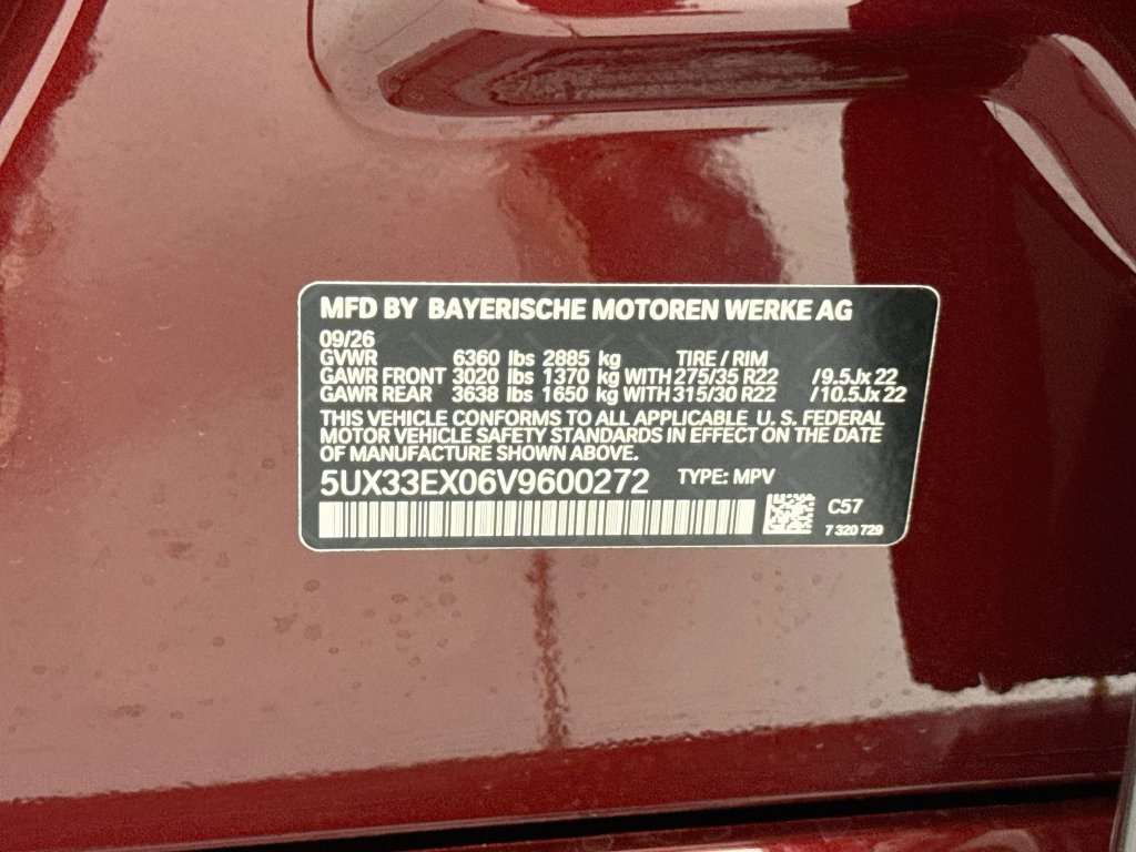 New 2027 BMW X6 xDrive40i w/ Executive Package AWD/4WD image 34