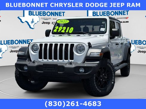 Certified 2022 Jeep Gladiator Sport w/ Trailer Tow Package AWD/4WD image 1