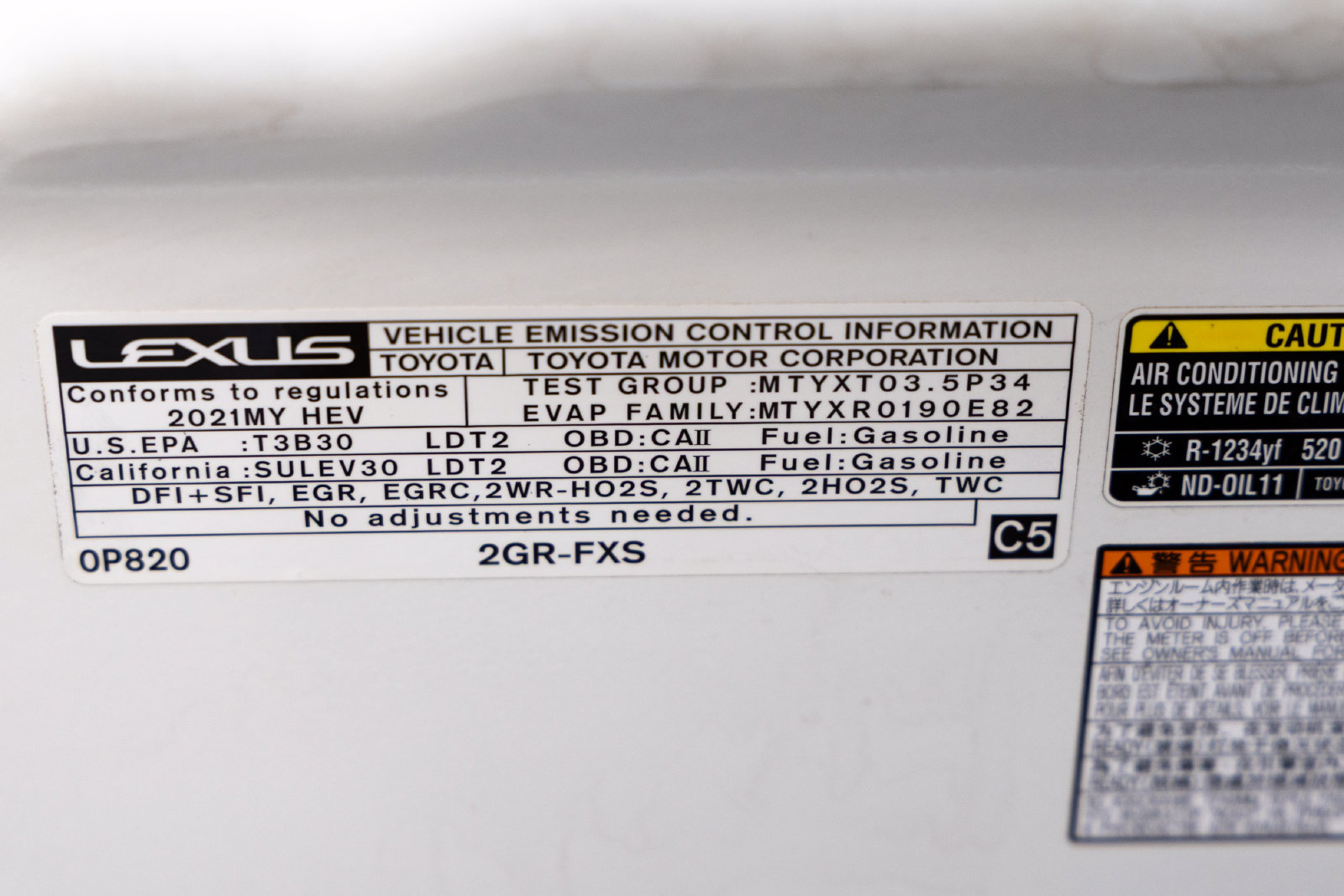 Used 2021 Lexus RX 450h AWD w/ Premium Package image 34