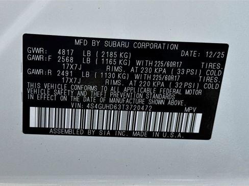 Used 2026 Subaru Crosstrek 2.0i Premium AWD/4WD image 30