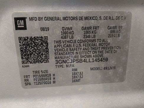 Used 2020 Chevrolet Trax LT w/ Redline Edition AWD/4WD image 33