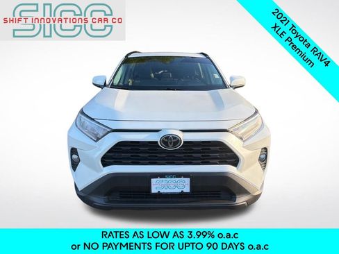 Used 2021 Toyota RAV4 XLE Premium AWD/4WD image 2