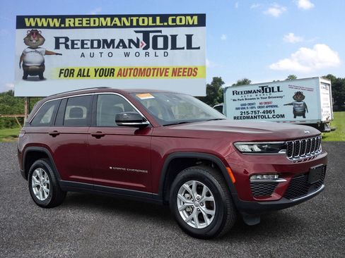 Certified 2023 Jeep Grand Cherokee Limited w/ Trailer Tow Prep Group (B) image 1