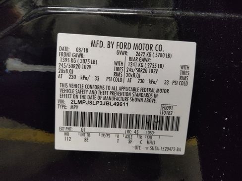 Used 2018 Lincoln MKX Reserve w/ Driver Assistance Package AWD/4WD image 33