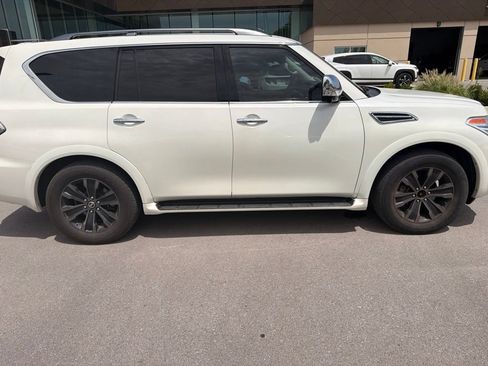 Used 2020 Nissan Armada Platinum w/ Captain's Chairs Package AWD/4WD image 3