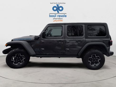 Used 2023 Jeep Wrangler Unlimited Rubicon 4xe image 3