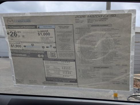 New 2026 MAZDA CX-50 AWD 2.5 S w/ Weather Package image 30