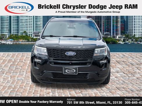 Used 2018 Ford Explorer Sport w/ Equipment Group 401A image 2