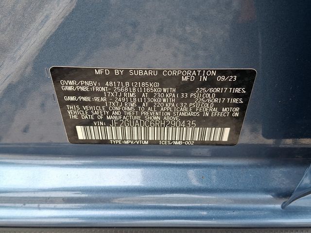 Certified 2024 Subaru Crosstrek 2.0i Premium AWD/4WD image 48