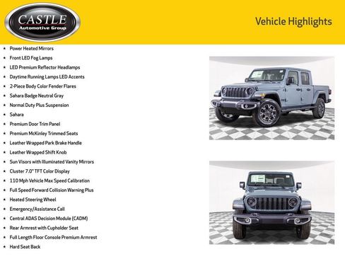New 2026 Jeep Gladiator Sport image 11