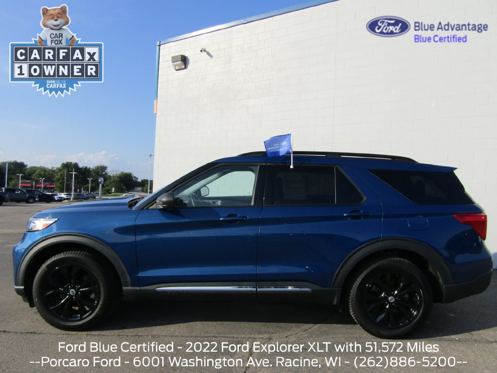 Certified 2022 Ford Explorer XLT w/ Equipment Group 202A AWD/4WD image 2
