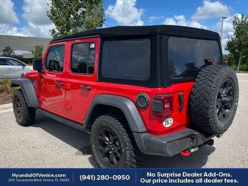 Used 2021 Jeep Wrangler Unlimited Sport AWD/4WD image 10