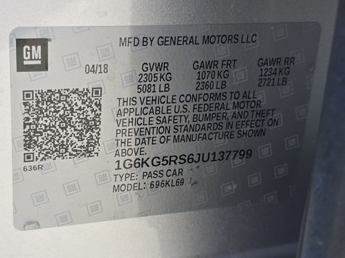 Used 2018 Cadillac CT6 Premium Luxury w/ Super Cruise Package image 38