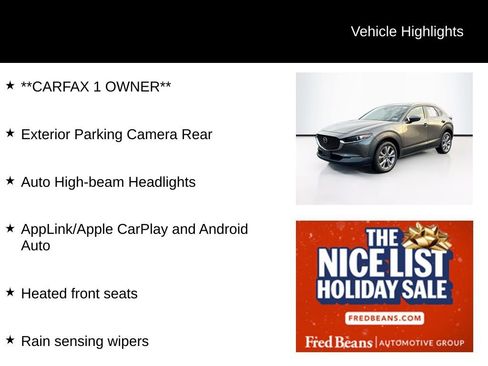 Used 2023 MAZDA CX-30 AWD 2.5 S w/ Preferred Package image 3