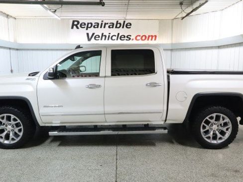 Used 2015 GMC Sierra 1500 SLT w/ SLT Crew Cab Value Package AWD/4WD image 1