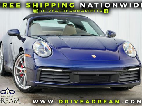 Used 2022 Porsche 911 Targa 4S w/ Premium Package AWD/4WD image 2