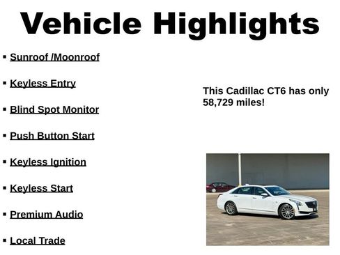 Used 2018 Cadillac CT6 Luxury AWD/4WD image 43