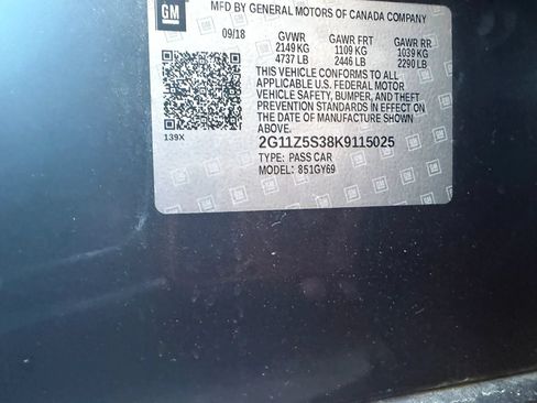 Used 2019 Chevrolet Impala LT FWD image 29