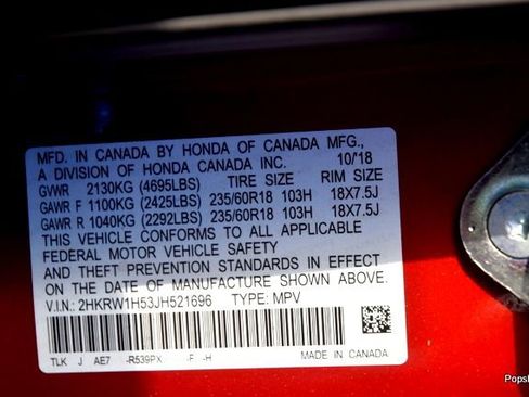 Used 2018 Honda CR-V EX image 21