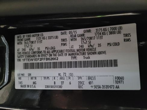 Used 2015 Ford F150 XLT AWD/4WD image 33