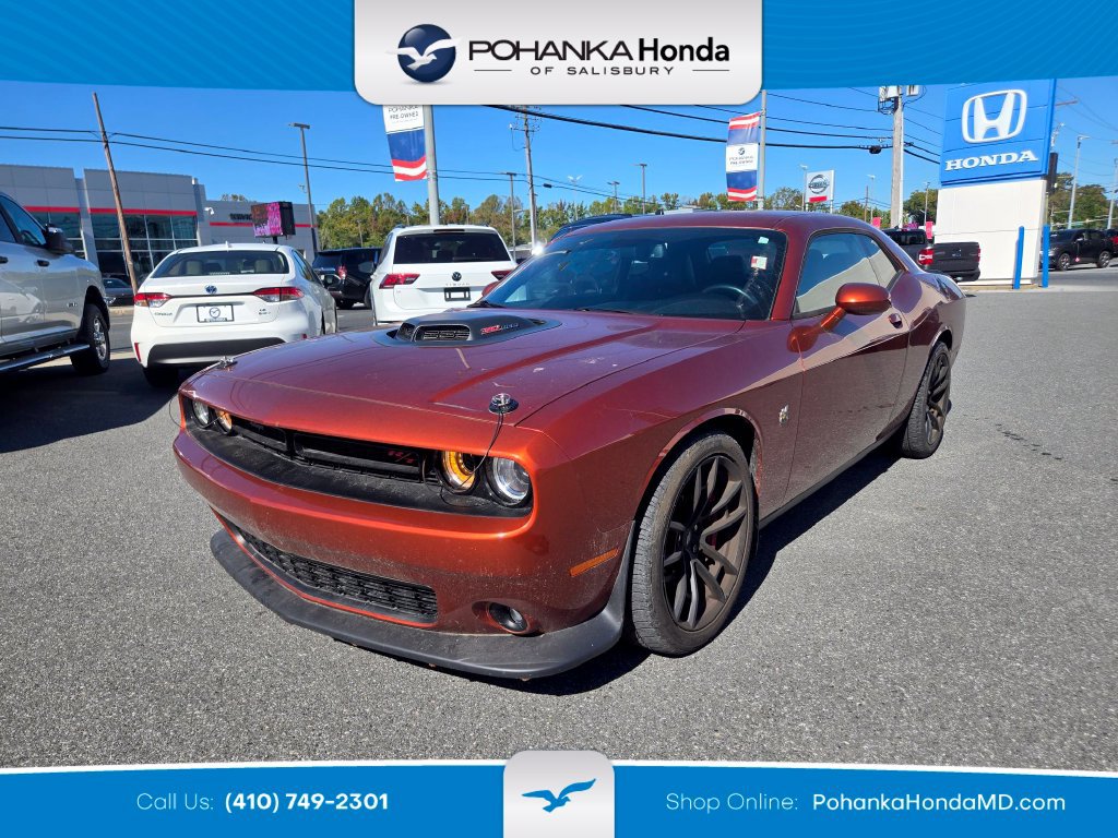 Used 2021 Dodge Challenger R/T Scat Pack w/ Shaker Package RWD image 1