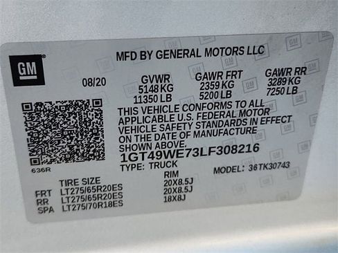 Certified 2020 GMC Sierra 3500 Denali w/ Denali Ultimate Package image 35