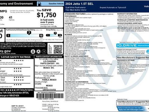 Used 2024 Volkswagen Jetta SEL FWD image 4