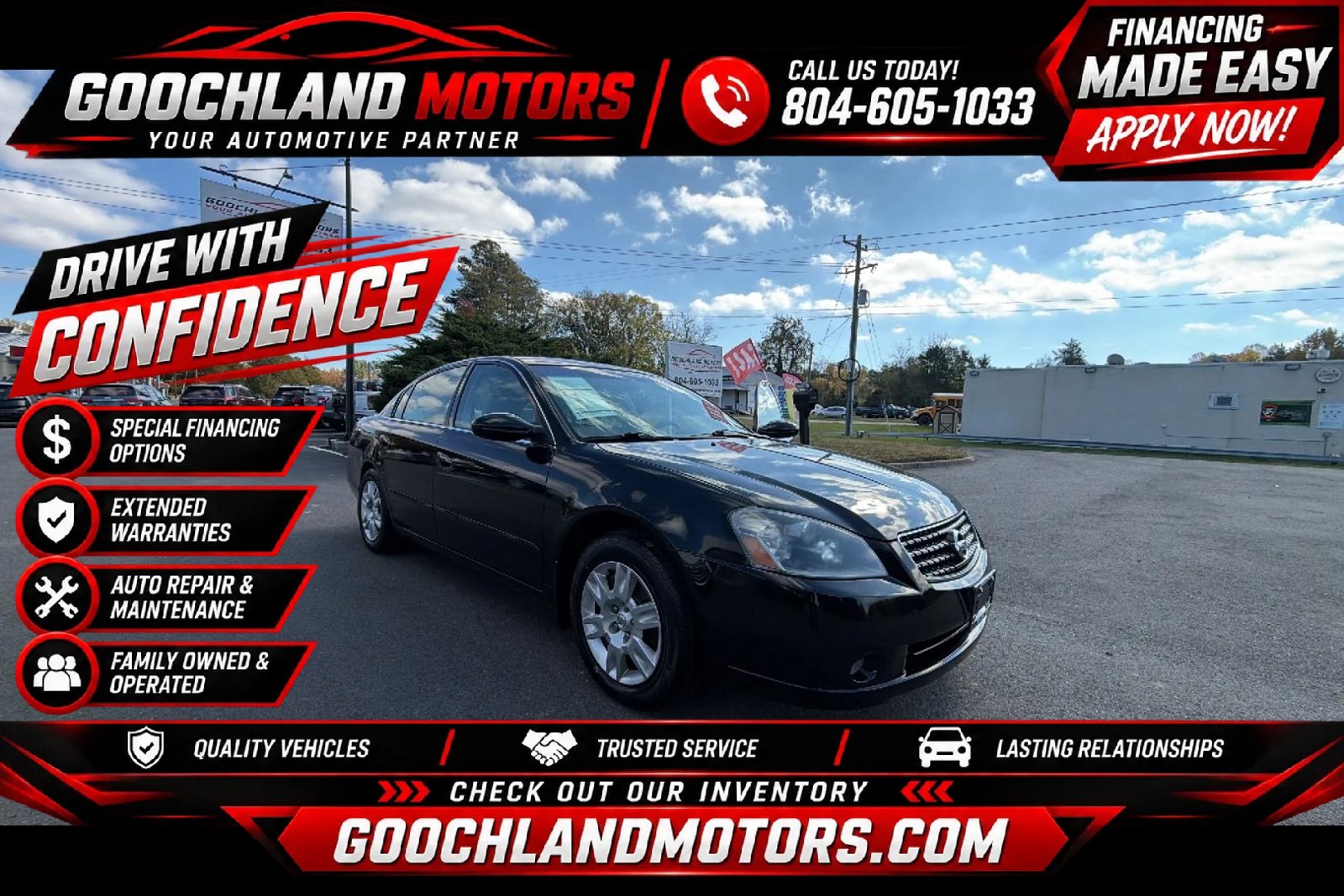 Used 2005 Nissan Altima 2.5 S w/ (S02) Side Airbags Pkg FWD image 46