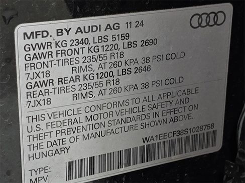 Used 2025 Audi Q3 2.0T Premium Plus w/ Premium Plus Package image 36