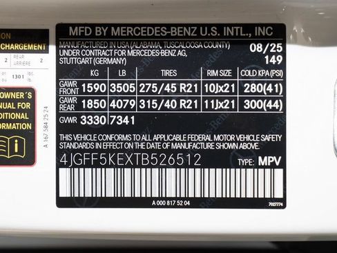 Certified 2026 Mercedes-Benz GLS 450 4MATIC image 24