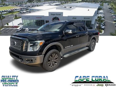 Used 2018 Nissan Titan Platinum Reserve w/ Platinum Utility Package AWD/4WD image 1