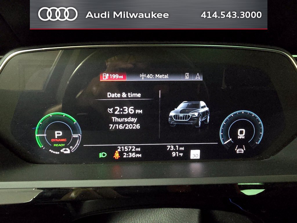 Used 2024 Audi Q8 e-tron Prestige w/ Prestige Package AWD/4WD image 44
