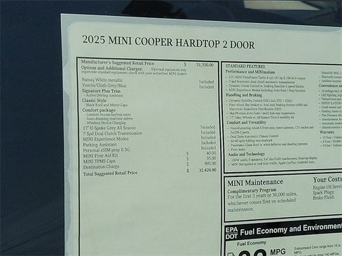 Used 2025 MINI Cooper 2-Door Hardtop image 22