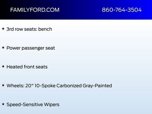 Certified 2022 Ford Explorer XLT w/ Equipment Group 202A image 8