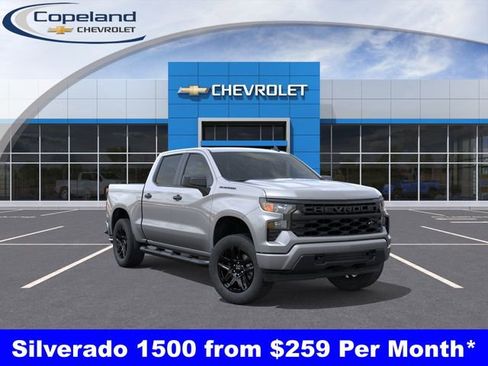 New 2026 Chevrolet Silverado 1500 Custom w/ Turbomax Blackout Package image 1