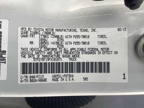 Used 2015 Toyota Tundra SR5 image 22