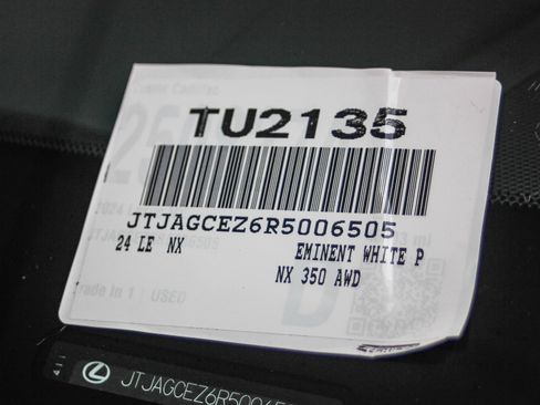 Used 2024 Lexus NX 350 AWD w/ Cold Area Package image 28