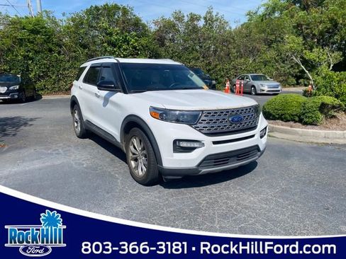 Used 2021 Ford Explorer Limited w/ Equipment Group 301A RWD image 1