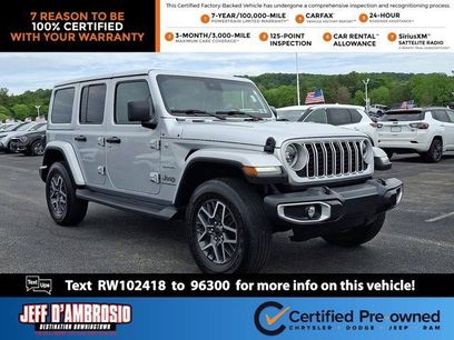 Certified 2024 Jeep Wrangler Unlimited Sahara w/ Technology Group