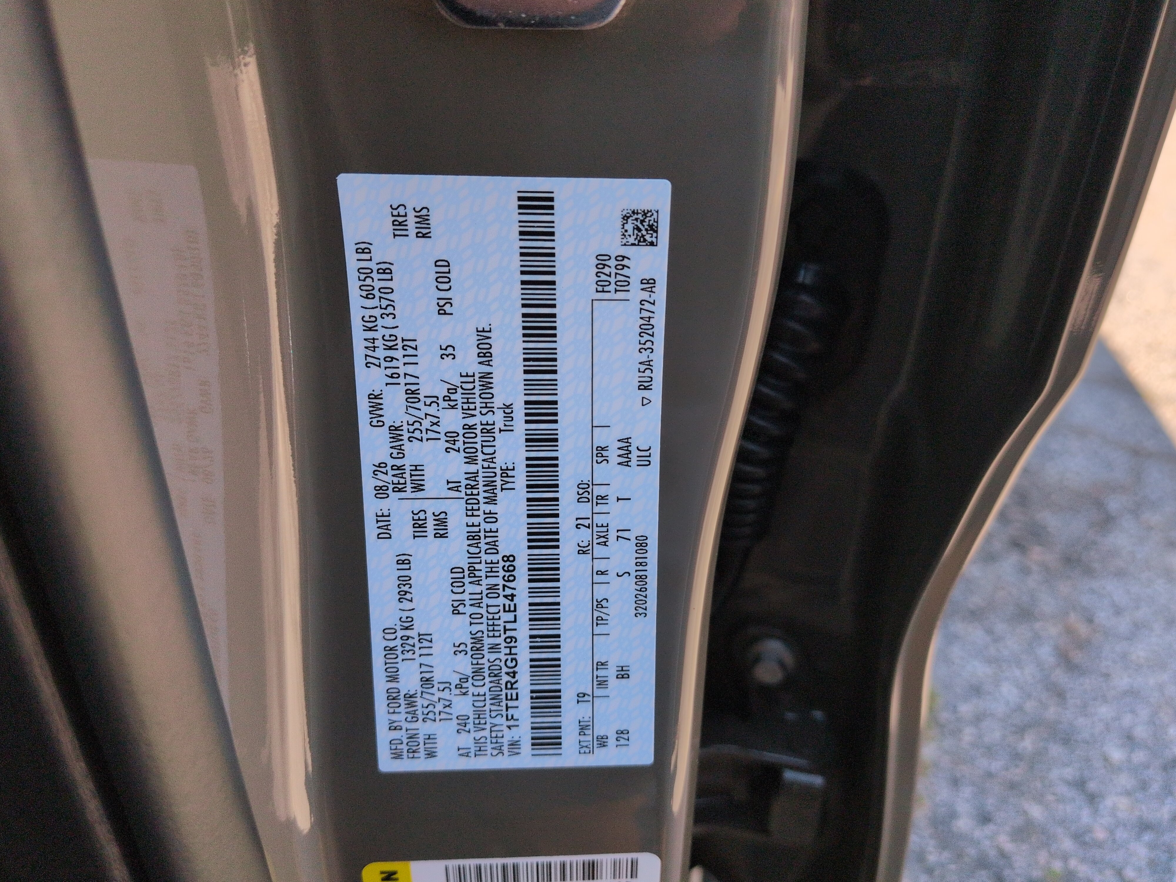 New 2026 Ford Ranger XLT w/ Equipment Group 301A High RWD image 26
