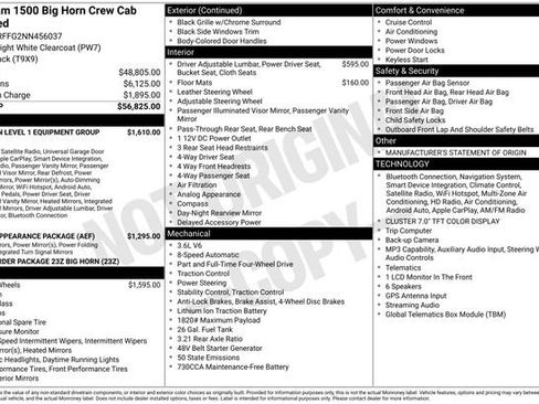 Used 2022 RAM 1500 Big Horn AWD/4WD image 17