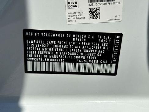 Used 2021 Volkswagen Jetta SE FWD image 42