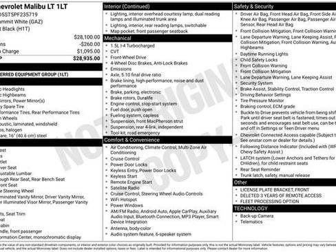 Certified 2023 Chevrolet Malibu LT FWD image 5