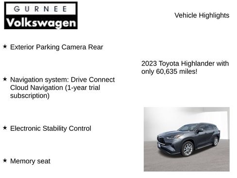 Used 2023 Toyota Highlander Limited AWD/4WD image 7
