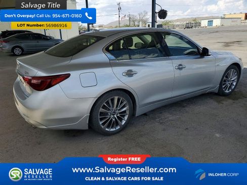 Used 2019 INFINITI Q50 Luxe w/ Essential Package (3.0T Luxe) RWD image 4