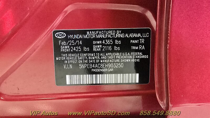 Used 2014 Hyundai Sonata GLS w/ Popular Equipment Group 2 FWD image 22