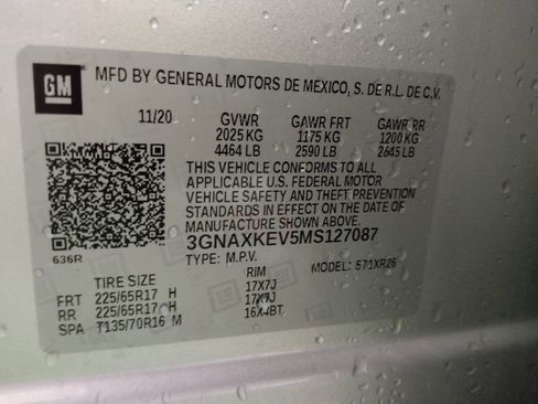Used 2021 Chevrolet Equinox LT FWD image 33